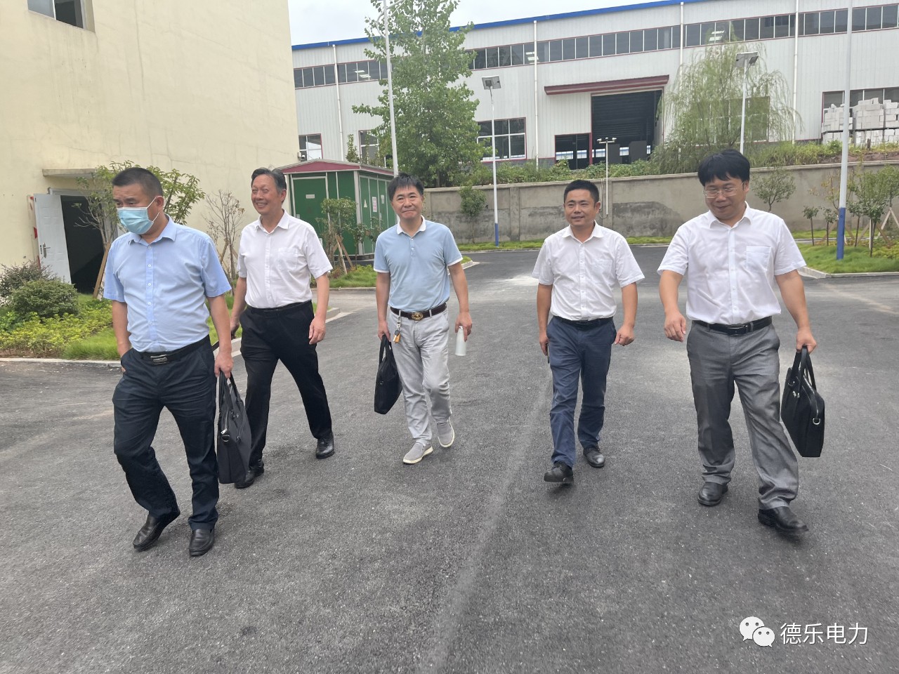 廣水市副市長王定興到德樂電力調研生產經營、平臺建設及人才建設情況